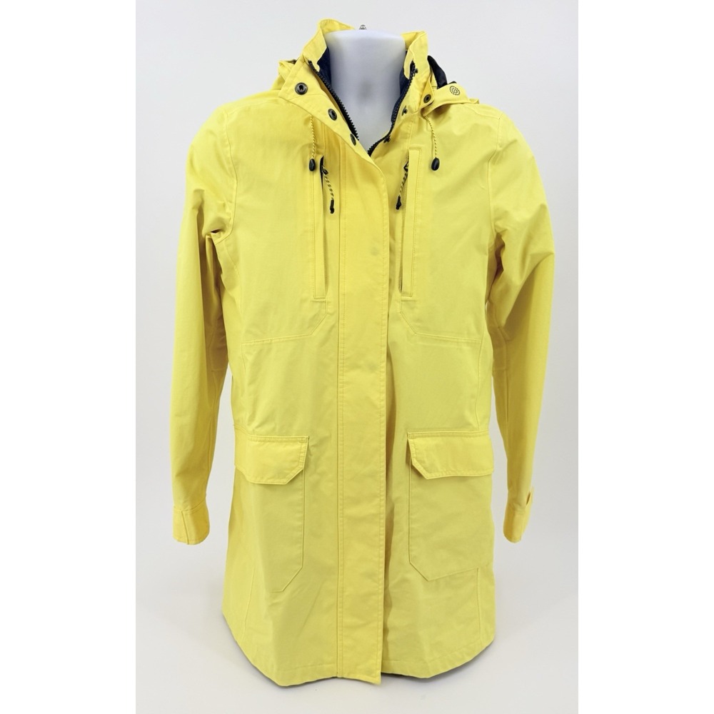 Lands' End "Squall Jacket" Waterproof Insulated Yellow Dandelion Women's S/T 6-8